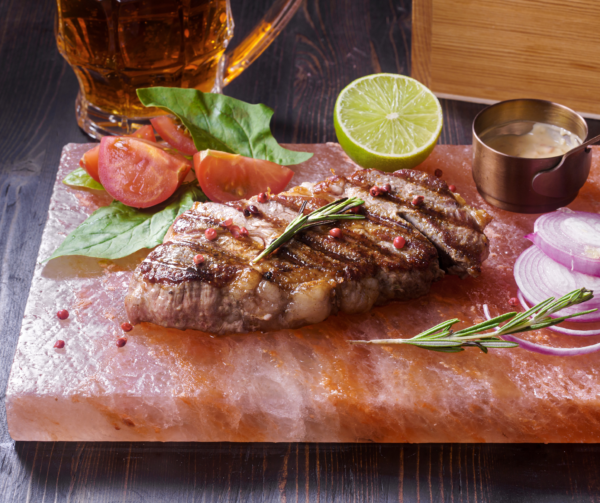 Pink salt Cooking Plate
